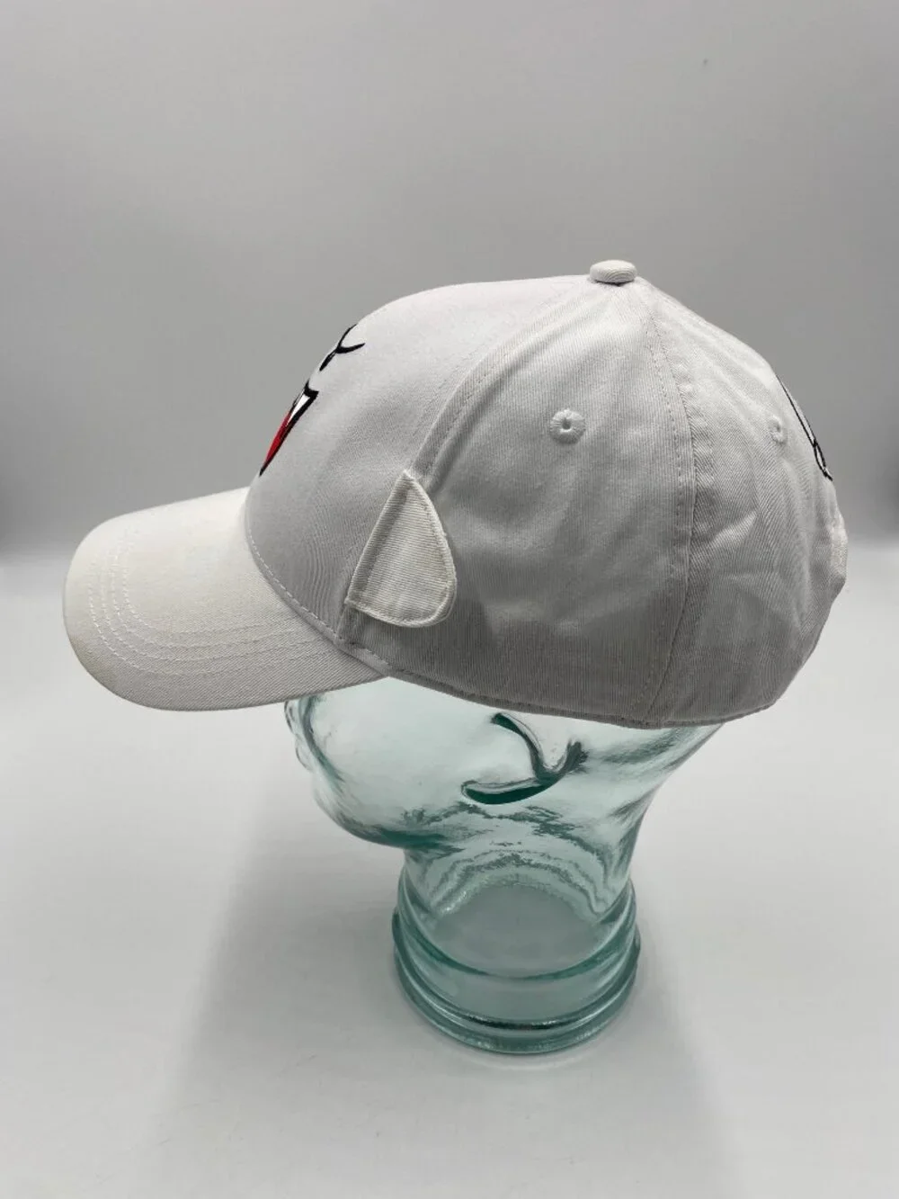 Universal Studios Super Nintendo World White Ghost Hat Snapback Cap One Size